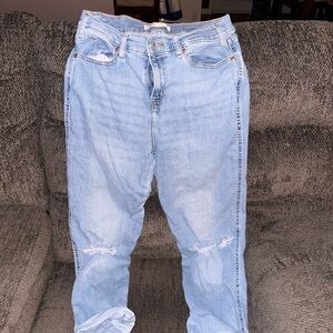 Signature by Levi Strauss Light Blue Boyfriend Jeans